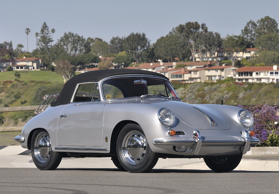 Porsche 356 SC Cabriolet Early Production Prototype 1963 wallpapers