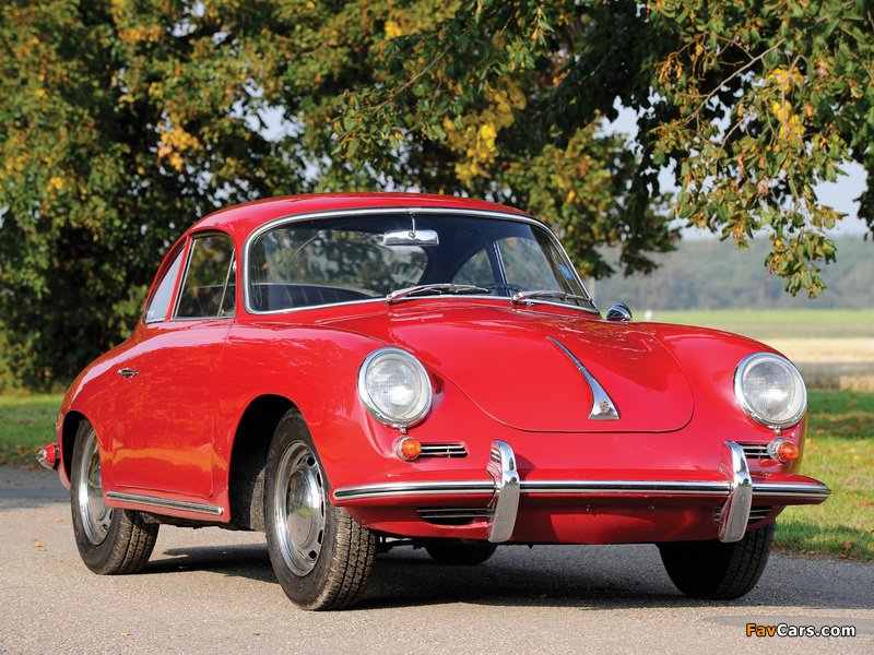 Porsche 356C 1600 Coupe 1963–65 wallpapers (800 x 600)