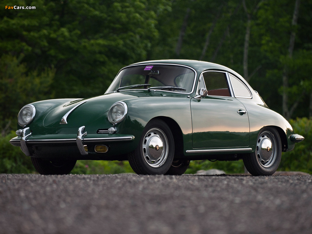 Porsche 356C 1600 Coupe by Karmann 1964 photos (1024 x 768)