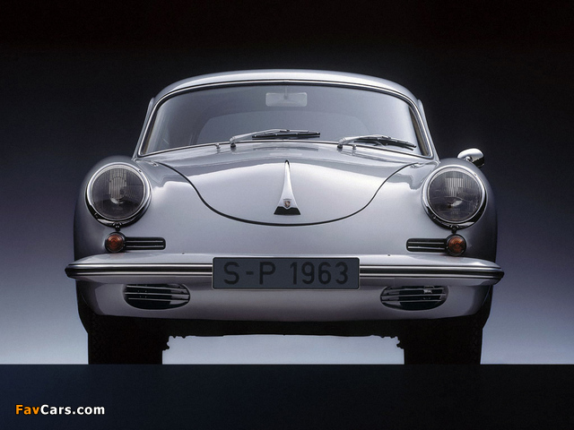 Porsche 356C Carrera 2 Coupe 1963–64 wallpapers (640 x 480)