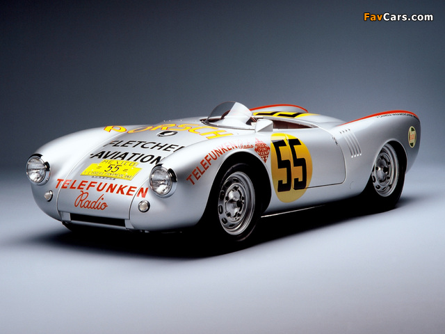 Images of Porsche 550 RS Spyder Carrera Panamericana 1954–55 (640 x 480)