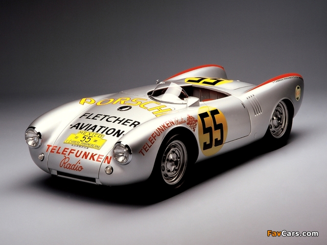 Pictures of Porsche 550 RS Spyder Carrera Panamericana 1954–55 (640 x 480)