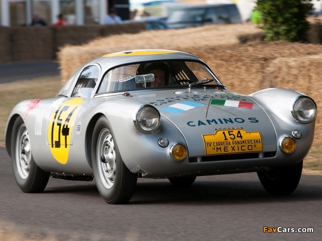 Porsche 550 Coupe Carrera Panamericana 1953 photos (640 x 480)