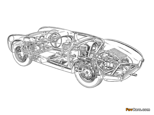 Porsche 550 Spyder 1956–58 wallpapers (640 x 480)