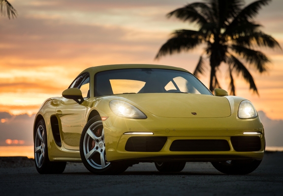 Images of Porsche 718 Cayman S North America (982C) 2016