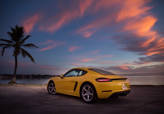 Porsche 718 Cayman S North America (982C) 2016 images