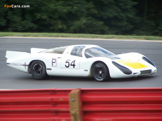 Porsche 907 Langheck Coupe 1967–68 wallpapers (640 x 480)