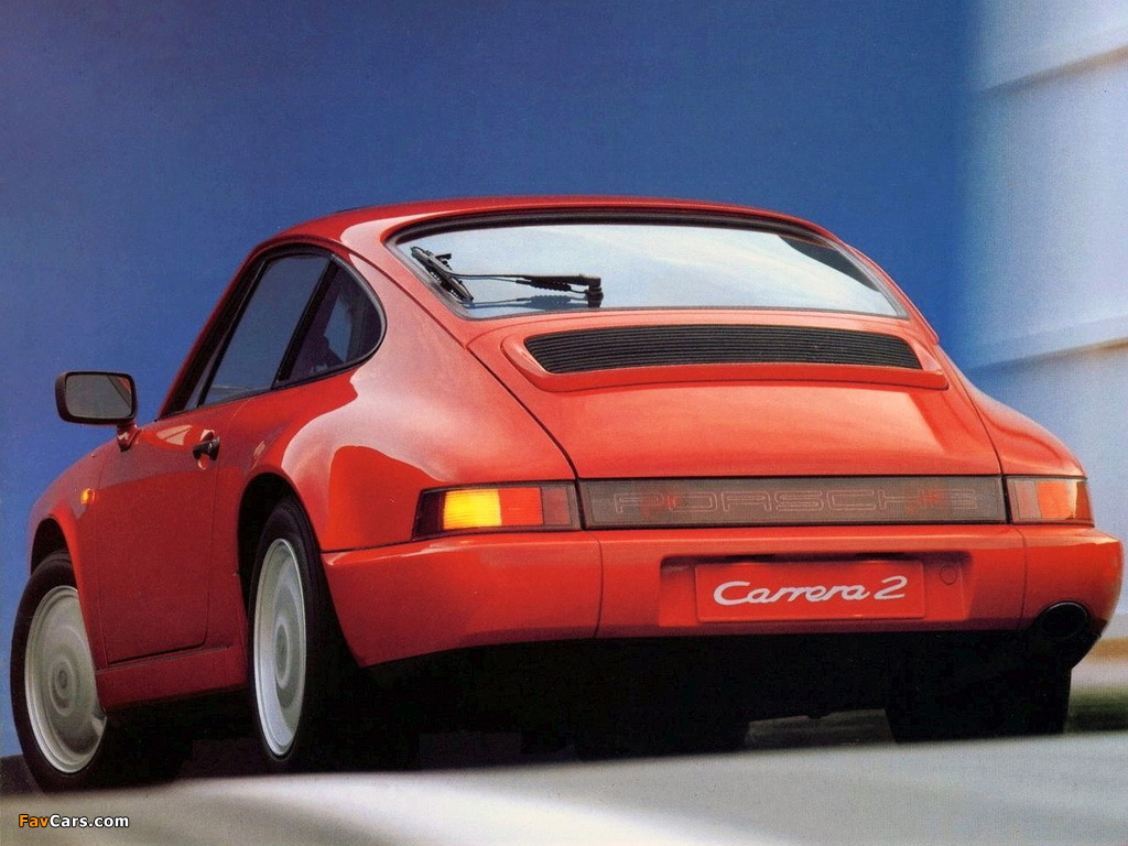 Images of Porsche 911 Carrera 2 Coupe (964) 1989–93 (1024 x 768)
