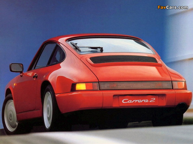 Images of Porsche 911 Carrera 2 Coupe (964) 1989–93 (640 x 480)
