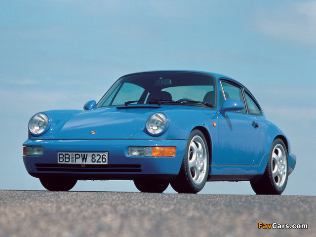 Images of Porsche 911 Carrera RS 3.6 Leichtbau (964) 1991–93 (640 x 480)