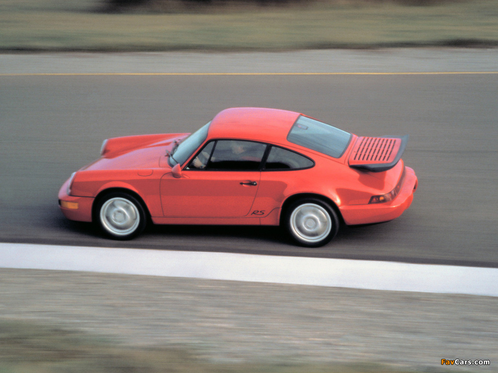 Images of Porsche 911 Carrera RS 3.6 America (964) 1993 (1024 x 768)