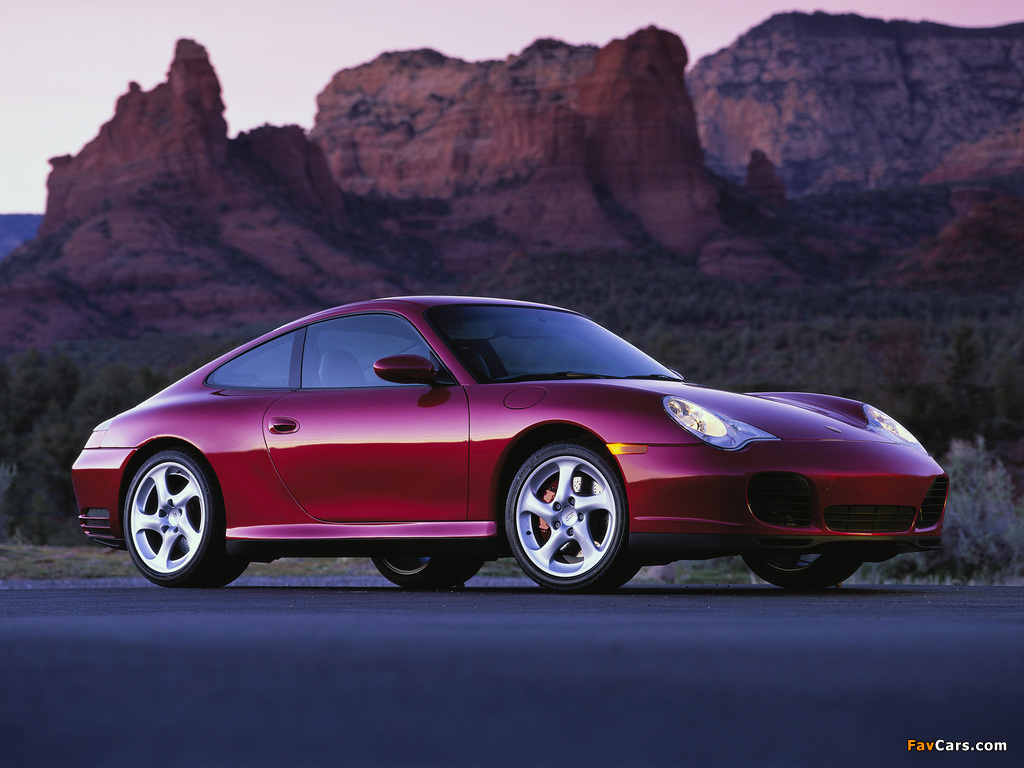 Images of Porsche 911 Carrera 4S Coupe US-spec (996) 2001–04 (1024 x 768)