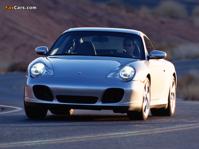 Images of Porsche 911 Carrera 4S Coupe US-spec (996) 2001–04 (640 x 480)