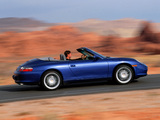 Images of Porsche 911 Carrera Cabriolet US-spec (996) 2001–04