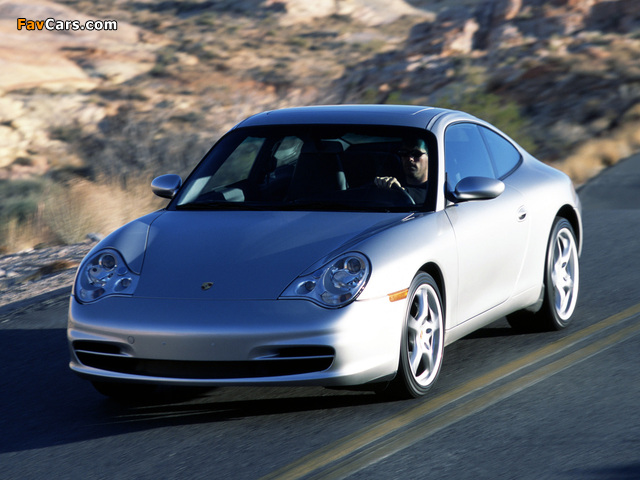 Images of Porsche 911 Carrera Coupe US-spec (996) 2001–04 (640 x 480)