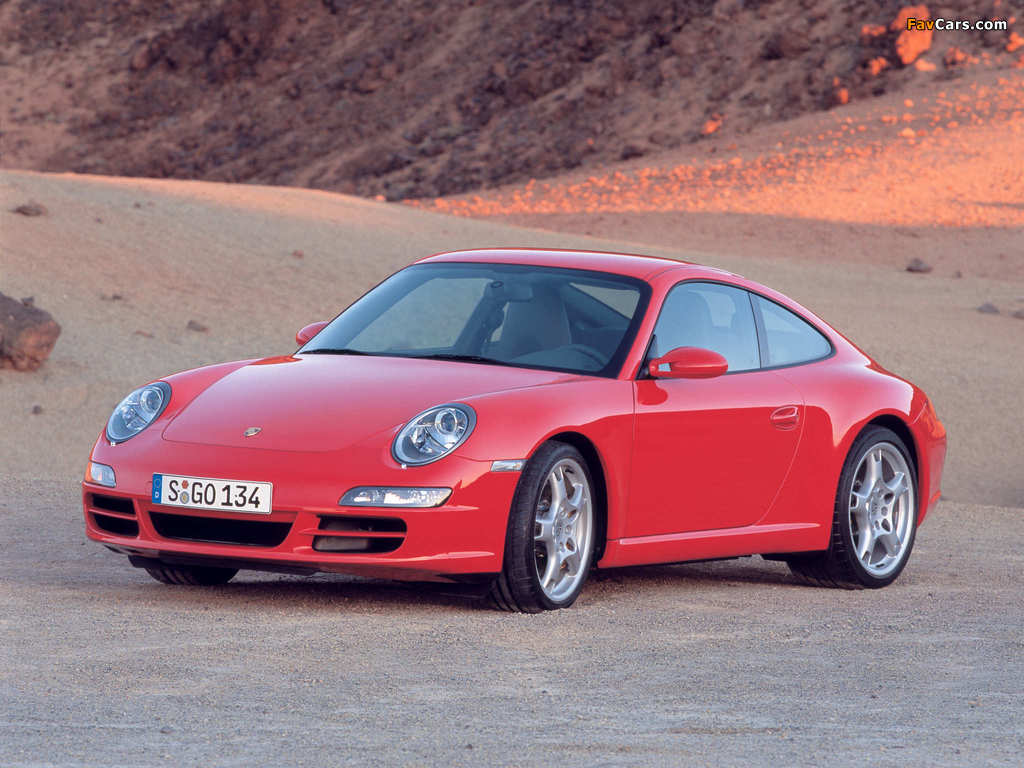 Images of Porsche 911 Carrera S Coupe (997) 2005–08 (1024 x 768)