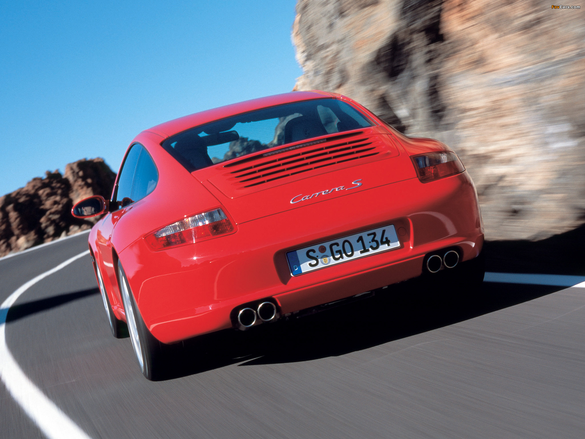 Images of Porsche 911 Carrera S Coupe (997) 2005–08 (2048 x 1536)
