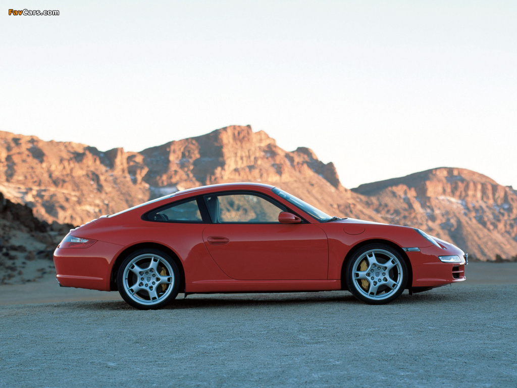 Images of Porsche 911 Carrera S Coupe (997) 2005–08 (1024 x 768)