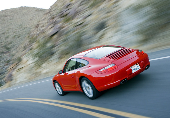 Images of Porsche 911 Carrera 4 Coupe US-spec (997) 2006–08