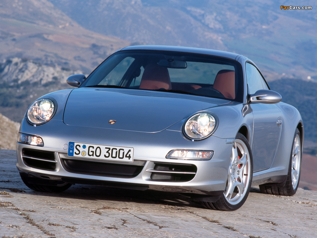 Images of Porsche 911 Carrera 4S Coupe (997) 2006–08 (1024 x 768)