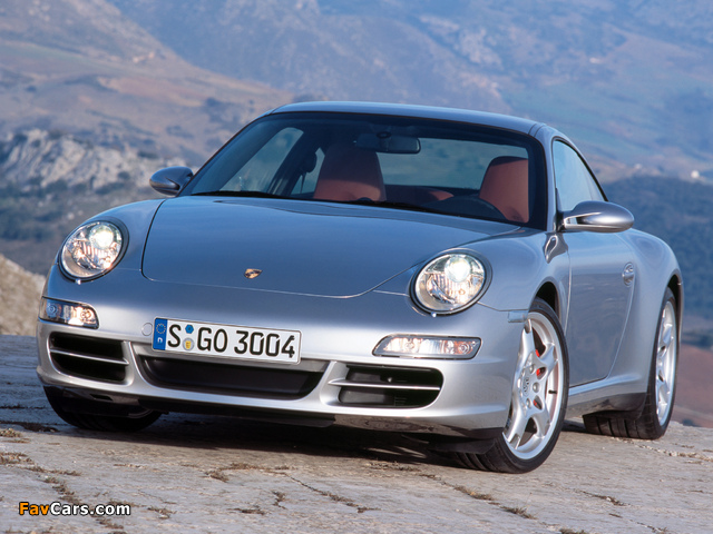 Images of Porsche 911 Carrera 4S Coupe (997) 2006–08 (640 x 480)
