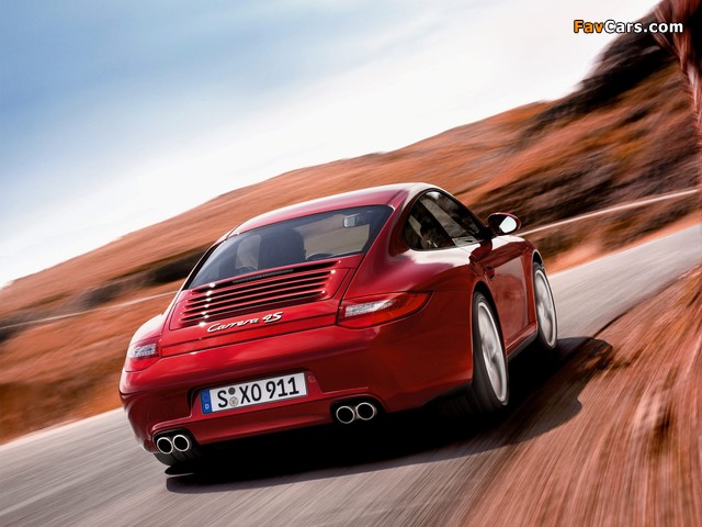 Images of Porsche 911 Carrera 4S Coupe (997) 2008–12 (640 x 480)