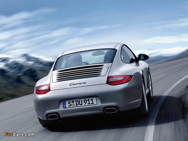 Images of Porsche 911 Carrera Coupe (997) 2008–11 (640 x 480)