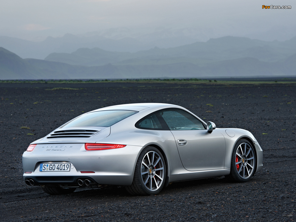 Images of Porsche 911 Carrera S Coupe (991) 2011 (1024 x 768)