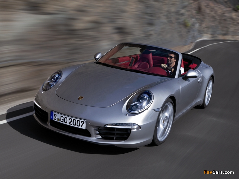 Images of Porsche 911 Carrera Cabriolet (991) 2011 (800 x 600)