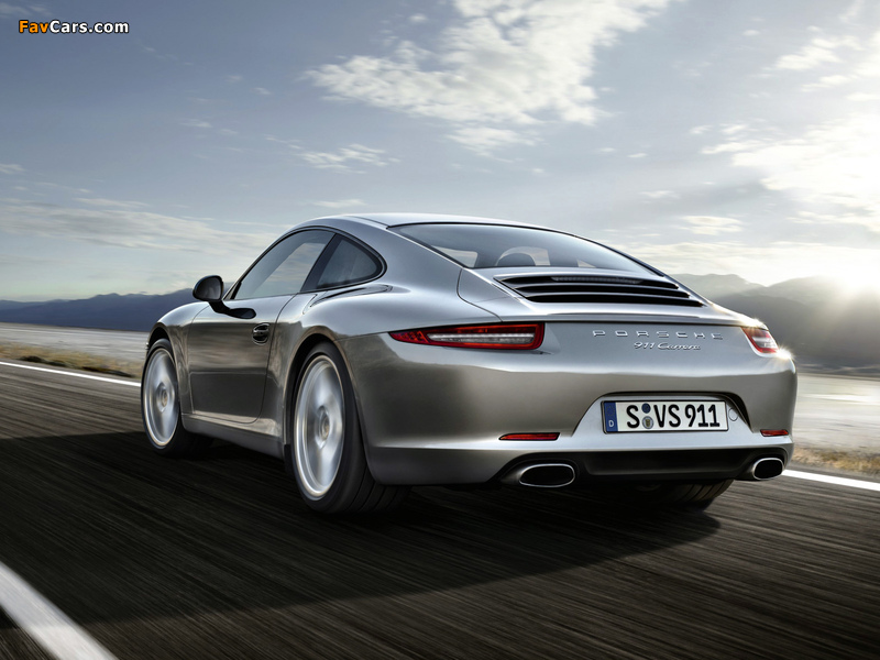 Images of Porsche 911 Carrera Coupe (991) 2011 (800 x 600)