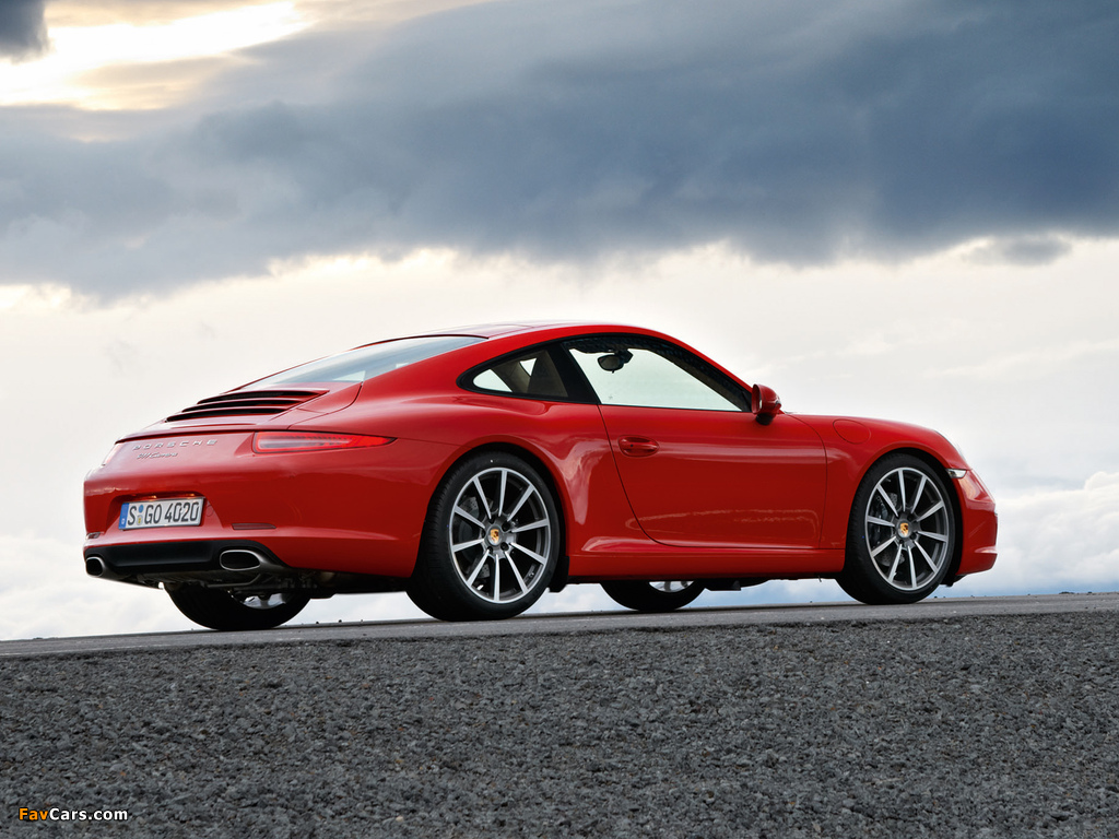 Images of Porsche 911 Carrera Coupe (991) 2011 (1024 x 768)
