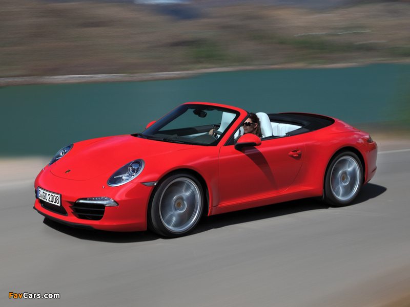 Images of Porsche 911 Carrera S Cabriolet (991) 2011 (800 x 600)