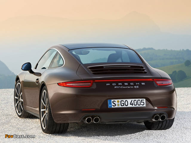 Images of Porsche 911 Carrera 4S Coupe (991) 2012 (640 x 480)