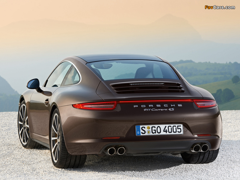 Images of Porsche 911 Carrera 4S Coupe (991) 2012 (800 x 600)