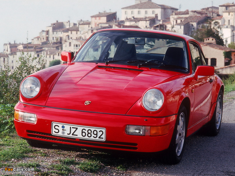 Photos of Porsche 911 Carrera 4 Coupe (964) 1988–91 (800 x 600)