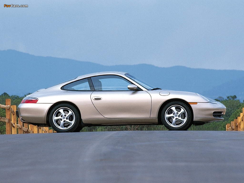 Photos of Porsche 911 Carrera Coupe US-spec (996) 1997–2001 (1024 x 768)