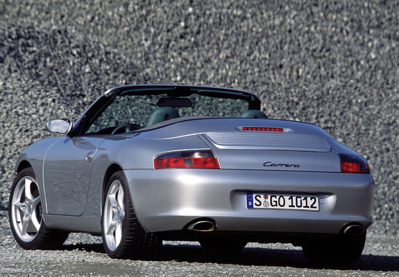 Photos of Porsche 911 Carrera Cabriolet (996) 2001–04