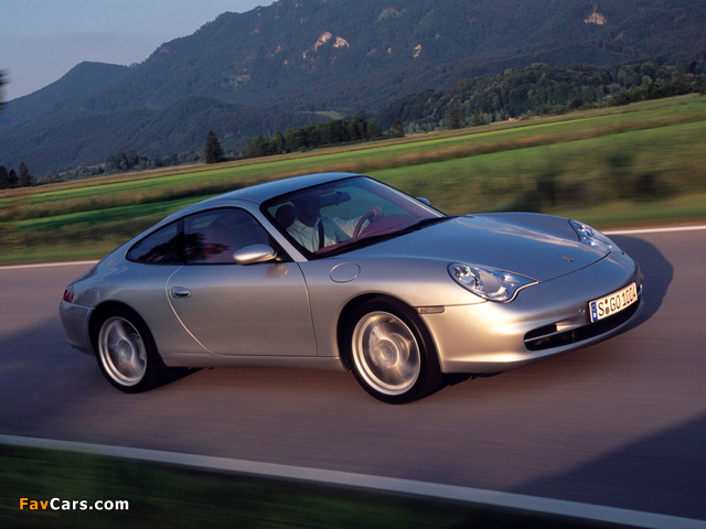 Photos of Porsche 911 Carrera 4 Coupe (996) 2001–04 (640 x 480)
