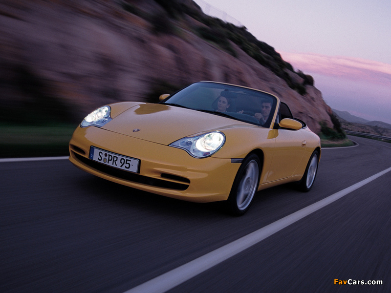 Photos of Porsche 911 Carrera 4 Cabriolet (996) 2001–04 (800 x 600)