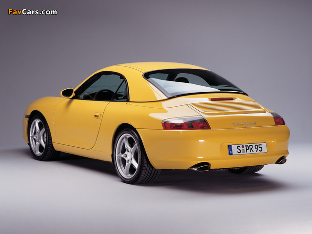 Photos of Porsche 911 Carrera 4 Cabriolet (996) 2001–04 (640 x 480)