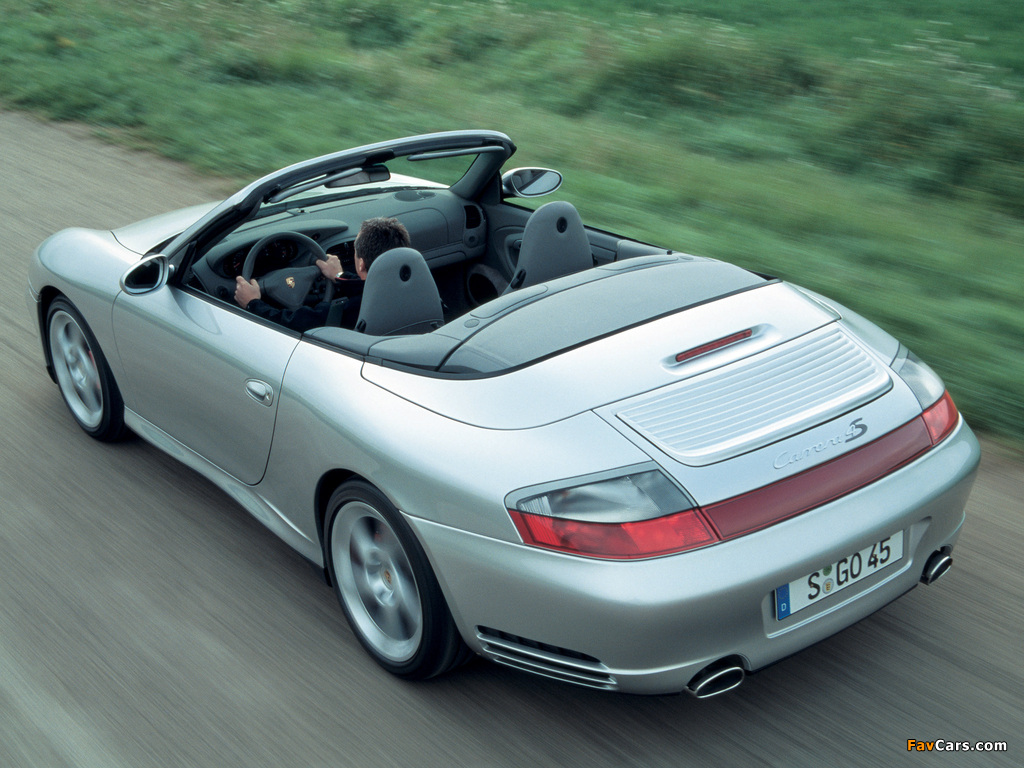 Photos of Porsche 911 Carrera 4S Cabriolet (996) 2004–05 (1024 x 768)