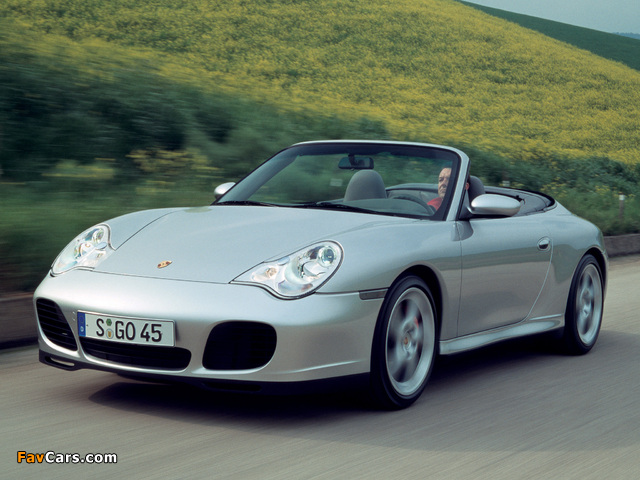 Photos of Porsche 911 Carrera 4S Cabriolet (996) 2004–05 (640 x 480)