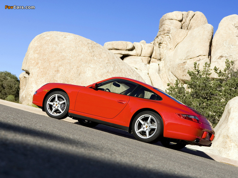 Photos of Porsche 911 Carrera 4 Coupe US-spec (997) 2006–08 (800 x 600)