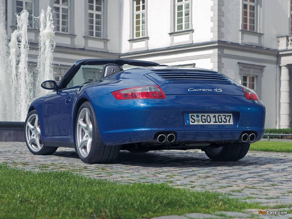 Photos of Porsche 911 Carrera 4S Cabriolet (997) 2006–08 (1024 x 768)