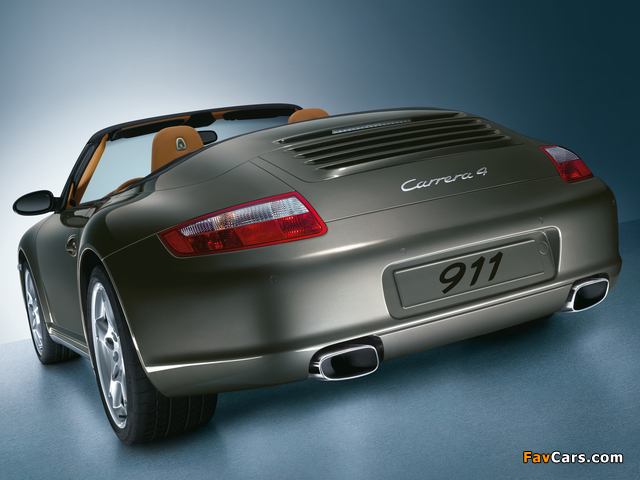 Photos of Porsche 911 Carrera 4 Cabriolet (997) 2006–08 (640 x 480)