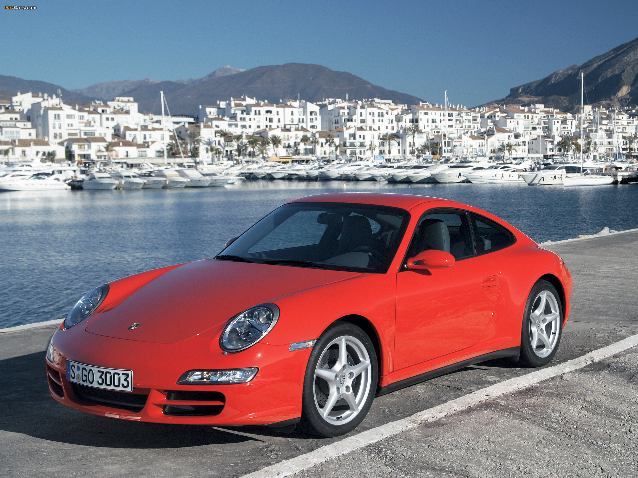 Photos of Porsche 911 Carrera 4 Coupe (997) 2006–08 (2048 x 1536)