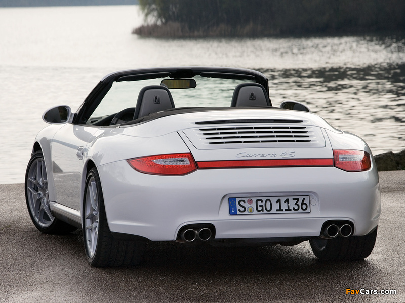 Photos of Porsche 911 Carrera 4S Cabriolet (997) 2008–12 (800 x 600)