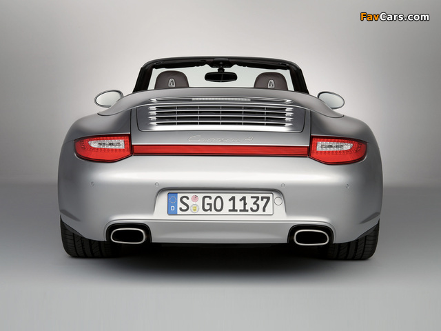 Photos of Porsche 911 Carrera 4 Cabriolet (997) 2008–12 (640 x 480)