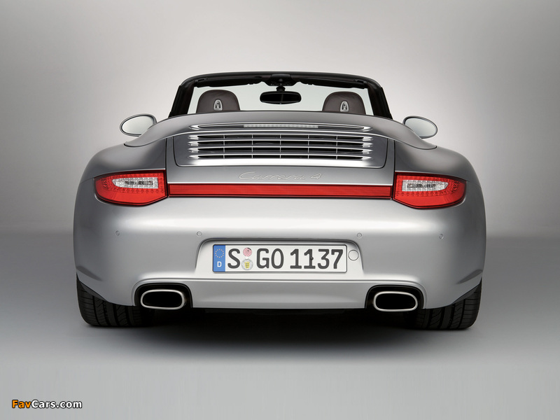 Photos of Porsche 911 Carrera 4 Cabriolet (997) 2008–12 (800 x 600)