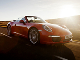 Photos of Porsche 911 Carrera Cabriolet UK-spec (991) 2011